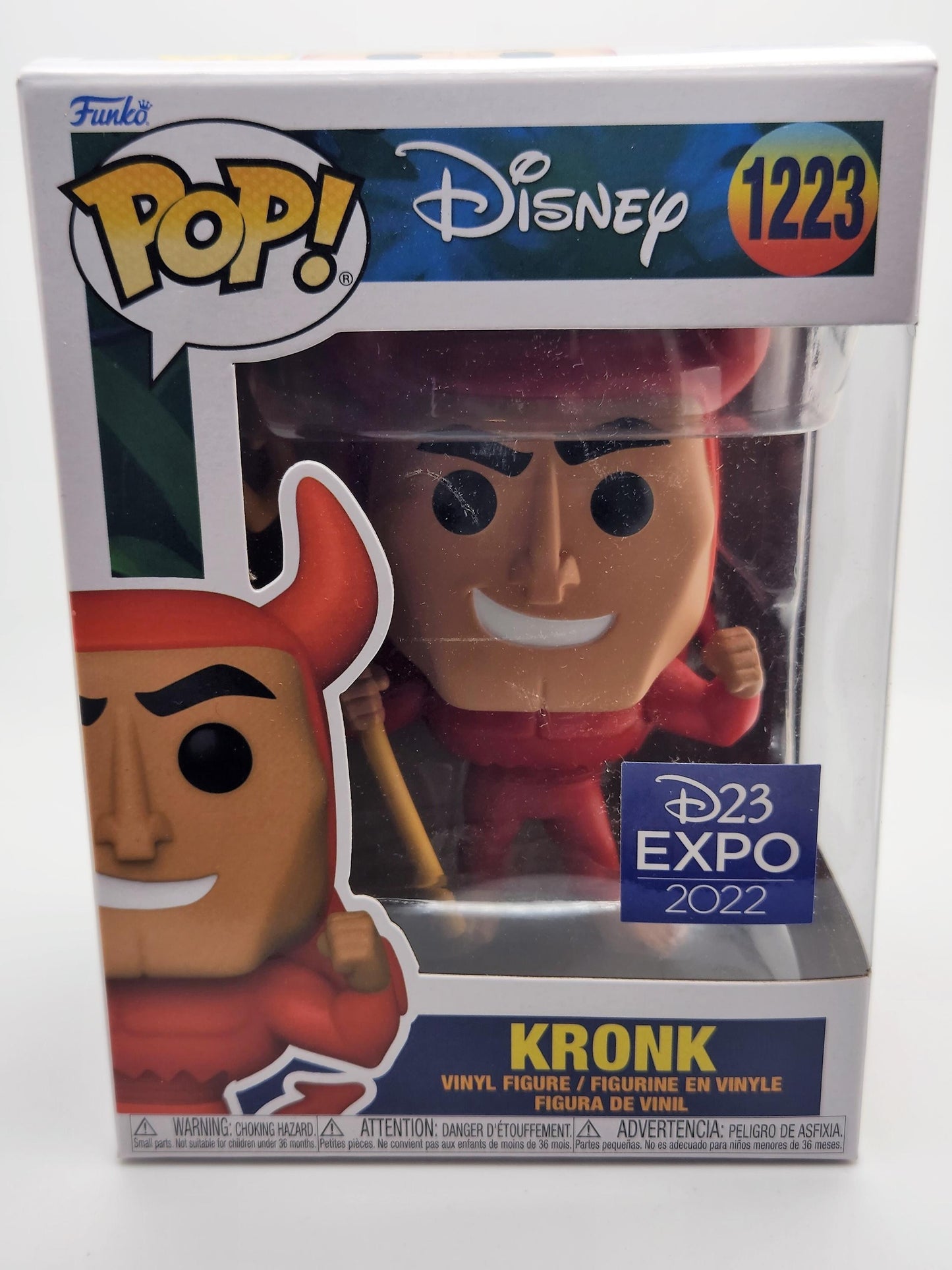 Kronk - #1223 - 2022 D23 Expo Sticker - Box Condition 9/10