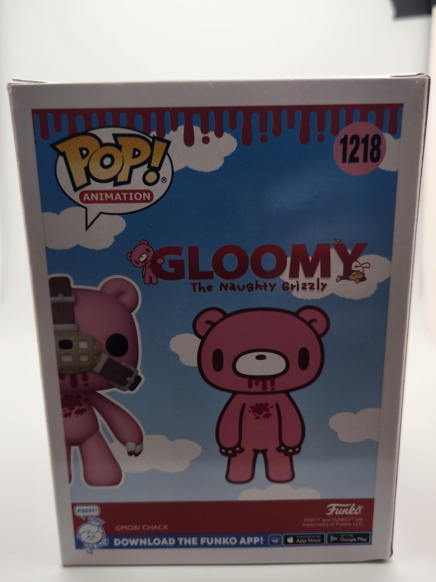 Gloomy Bear (Flocked) - #1218 - Box Condition 8/10