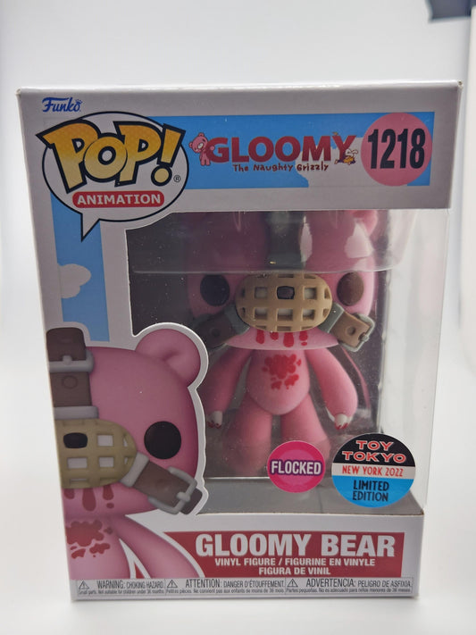 Gloomy Bear (Flocked) - #1218 - Estado de la caja 8/10