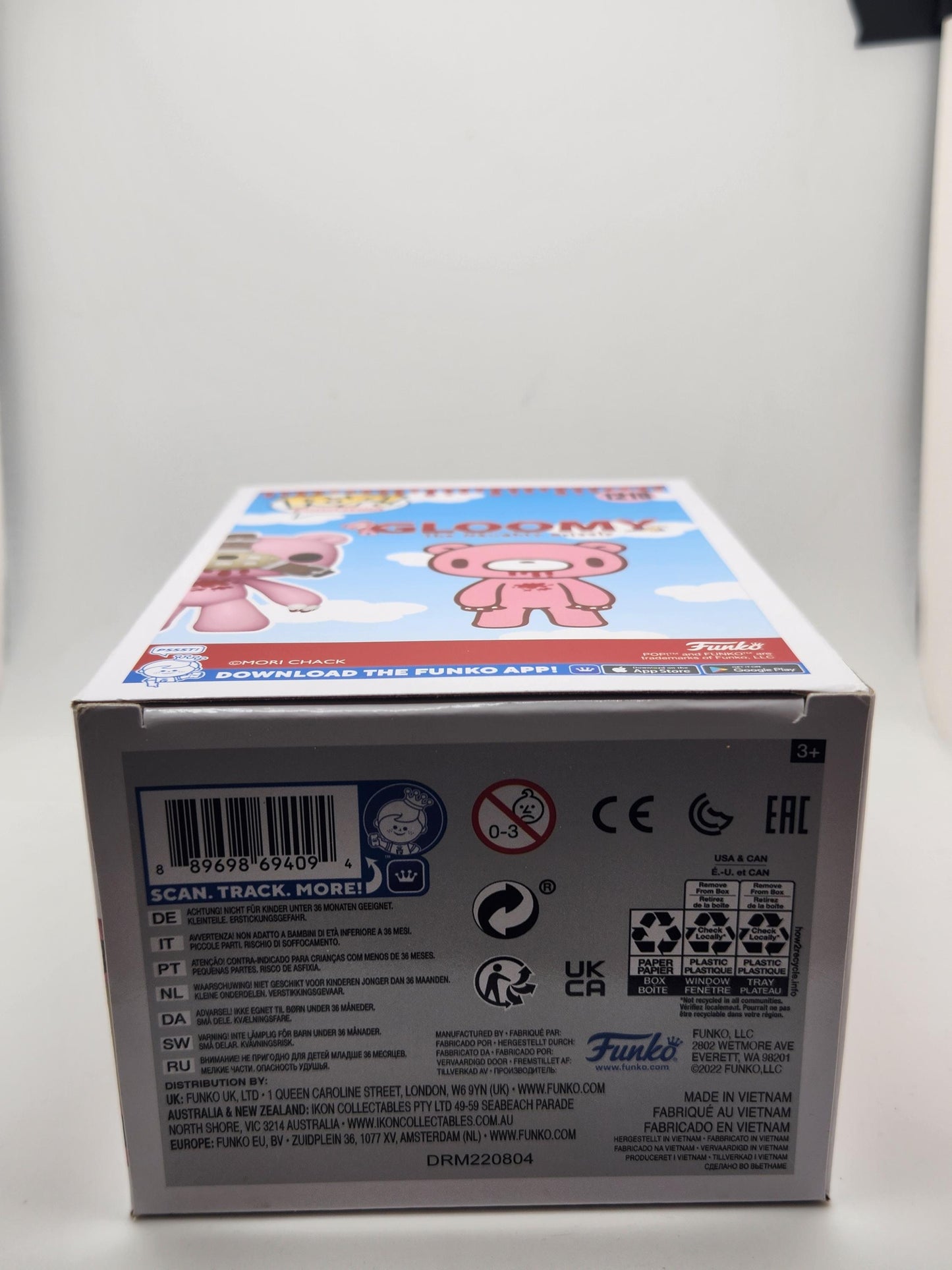 Gloomy Bear (Flocked) - #1218 - Box Condition 8/10