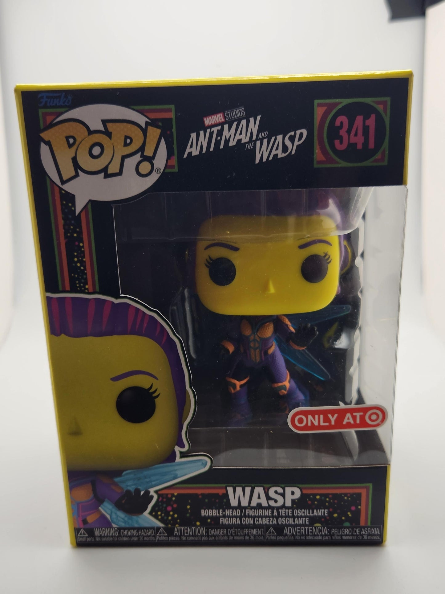 Wasp (Blacklight) - #341 - Box Condition 9/10