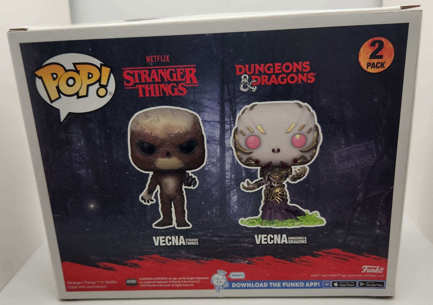 Vecna (Stranger Things) & Vecna (D&D) (2 Pack) - Condition 8/10