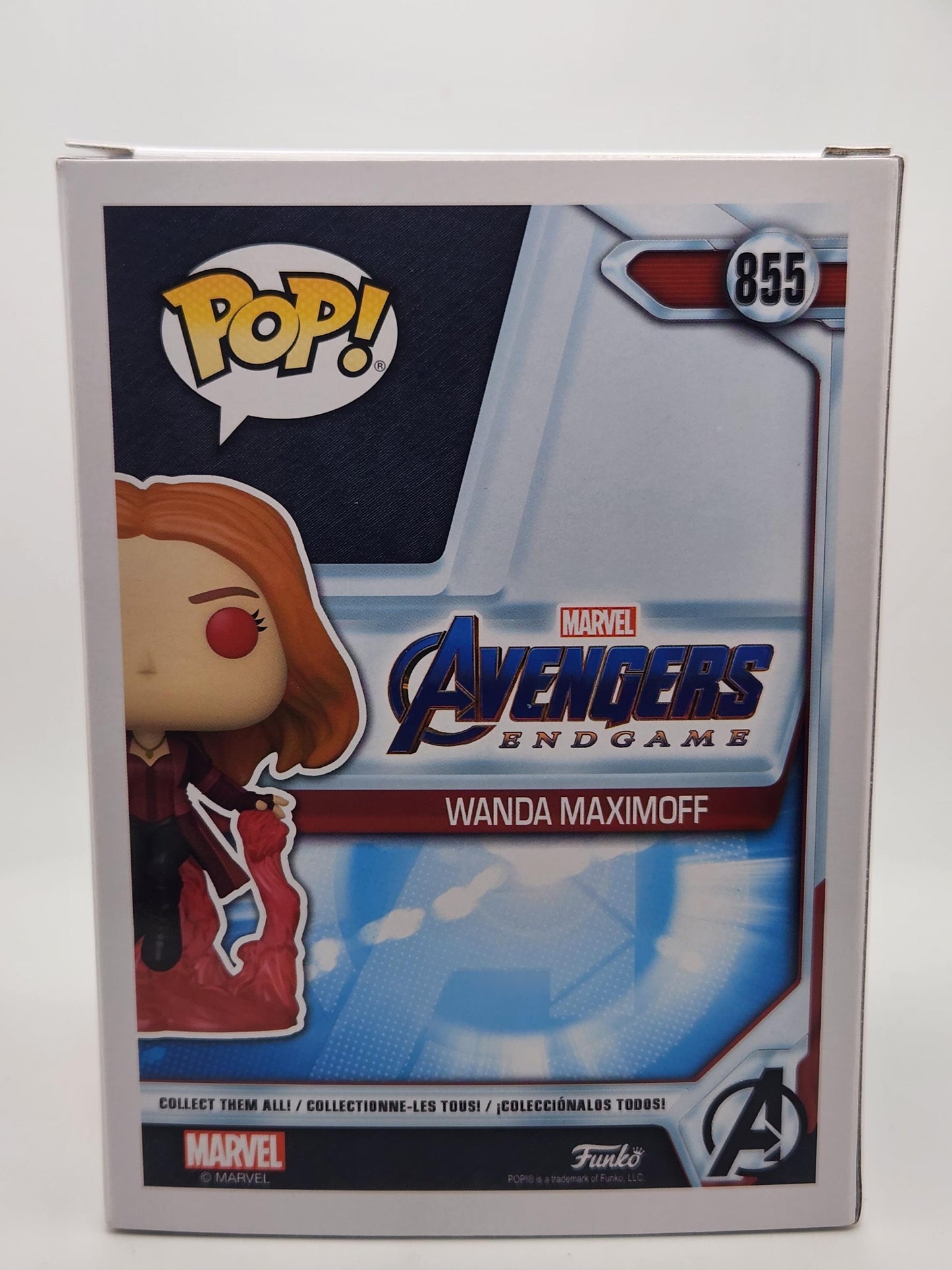 Wanda Maximoff (Glow) - #855 - Box Condition 9/10