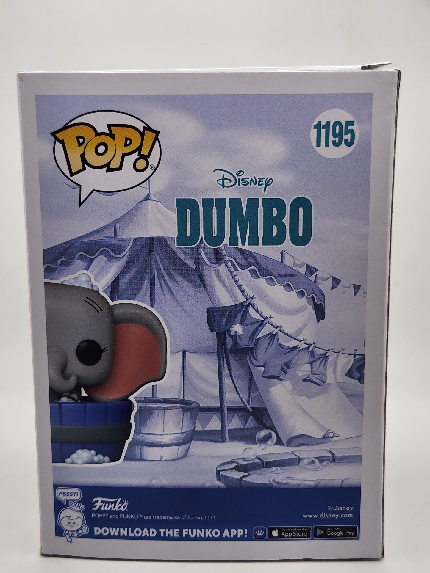 Dumbo in Bubble Bath - #1195 - Very Neko Excl - Condition 8/10