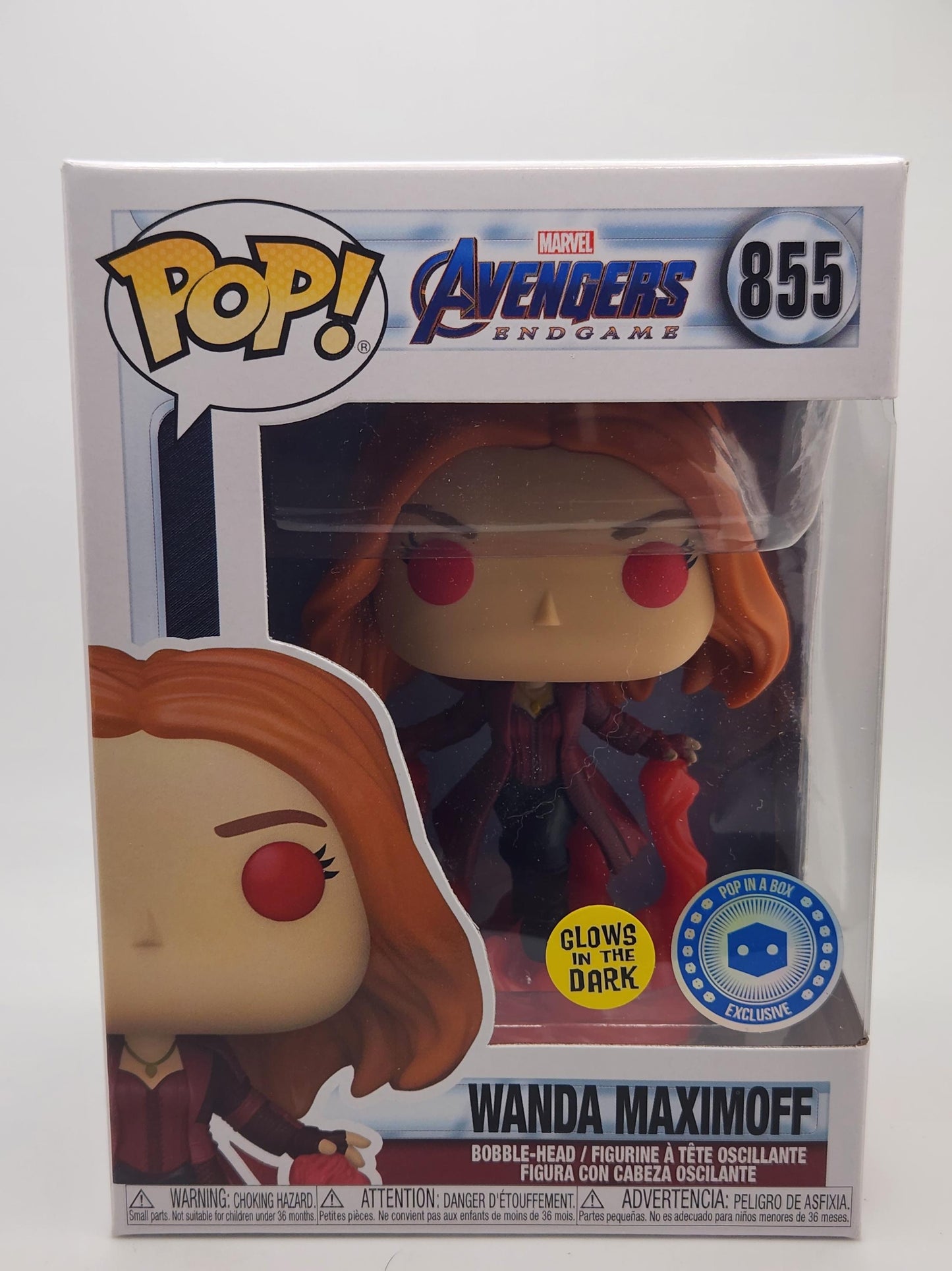 Wanda Maximoff (Glow) - #855 - Box Condition 9/10