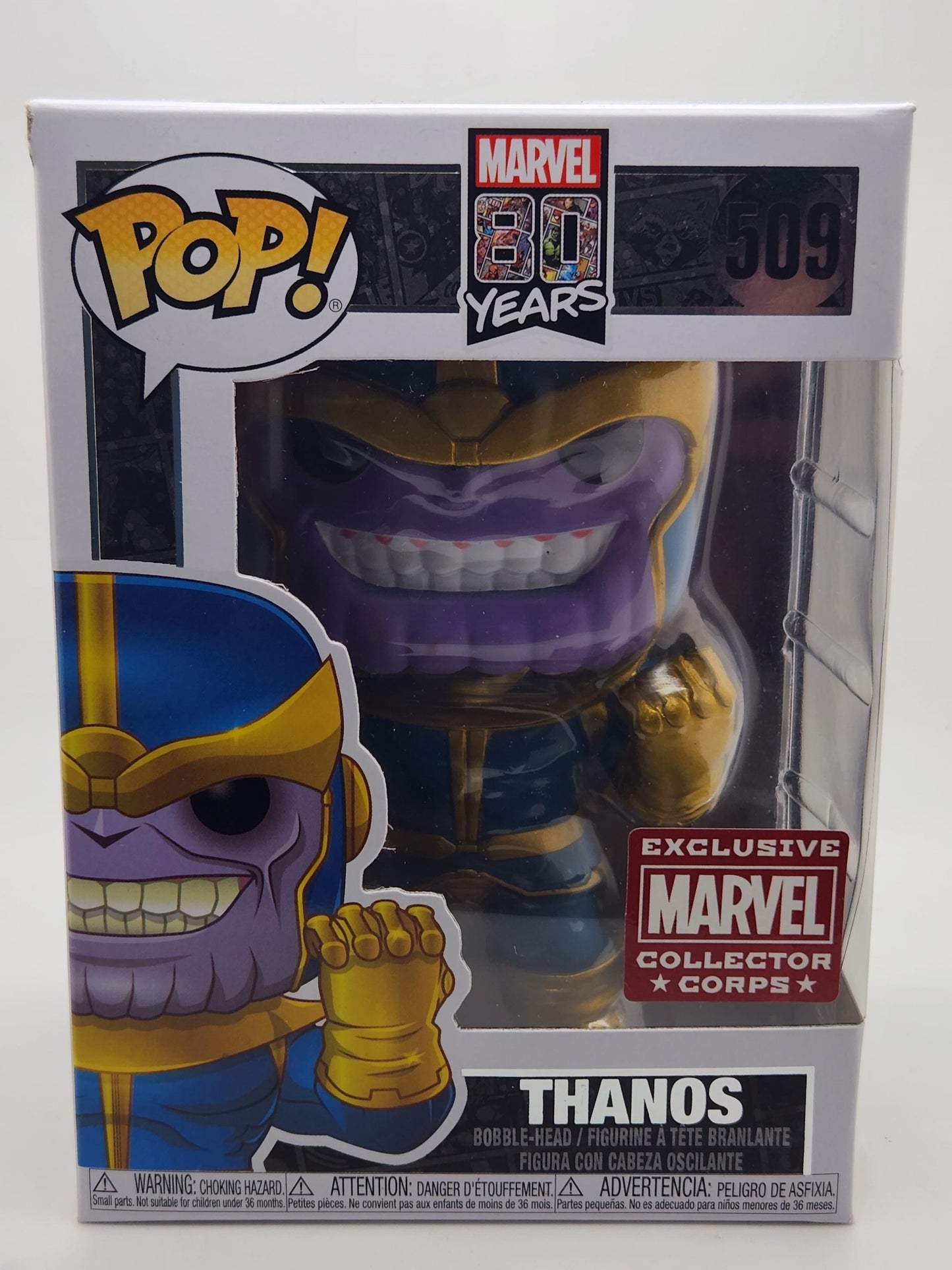 Thanos - #509 - Box Condition 7/10