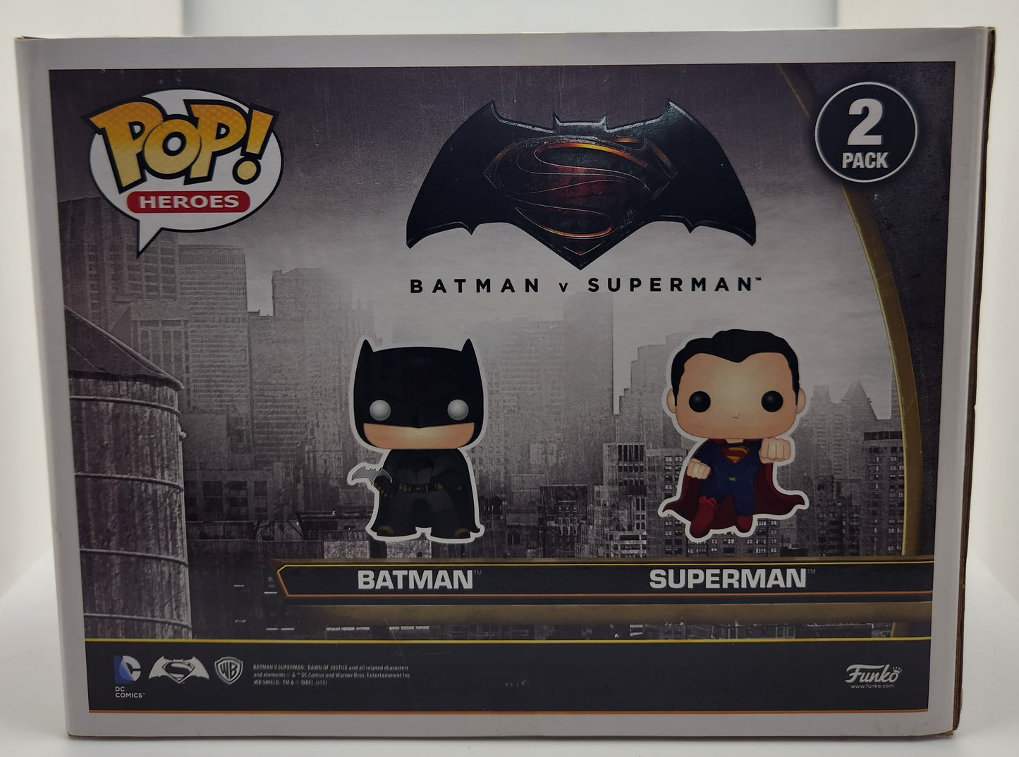 Batman v Superman (Metallic) (2 Pack) - Box Condition 8/10