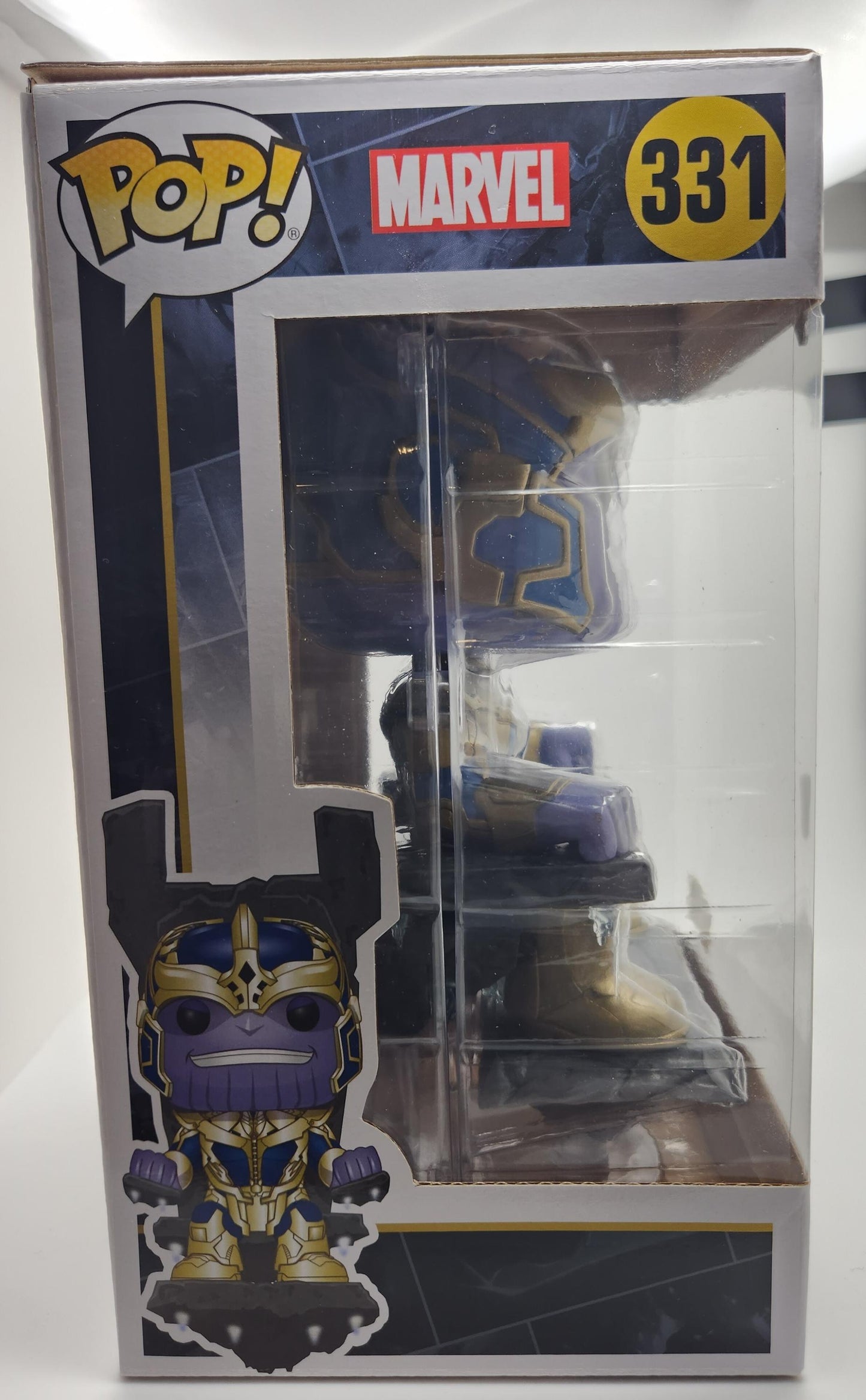 Thanos with Throne (6 in) - #331 - Box Condition 8/10