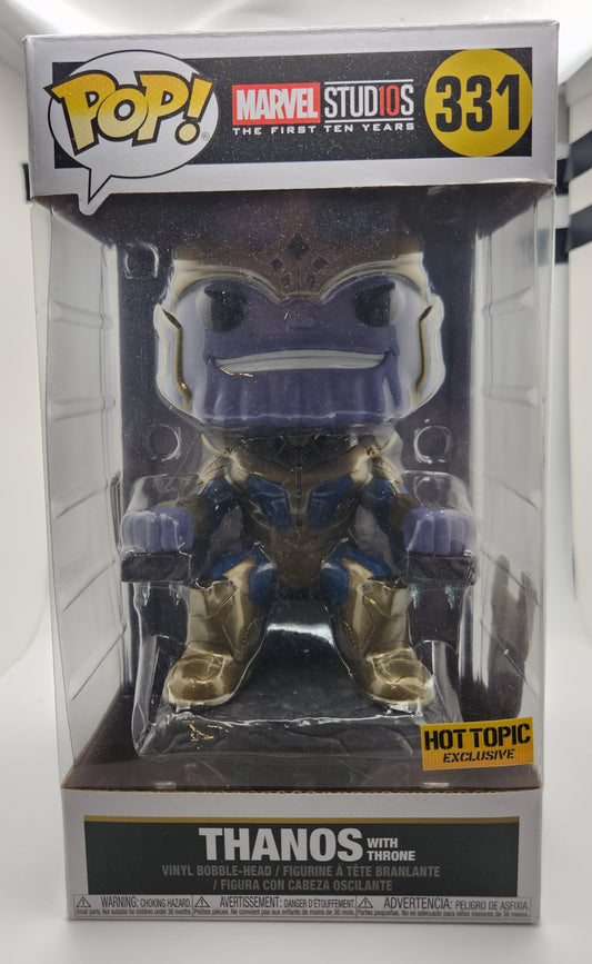 Thanos with Throne (6 in) - #331 - Box Condition 8/10