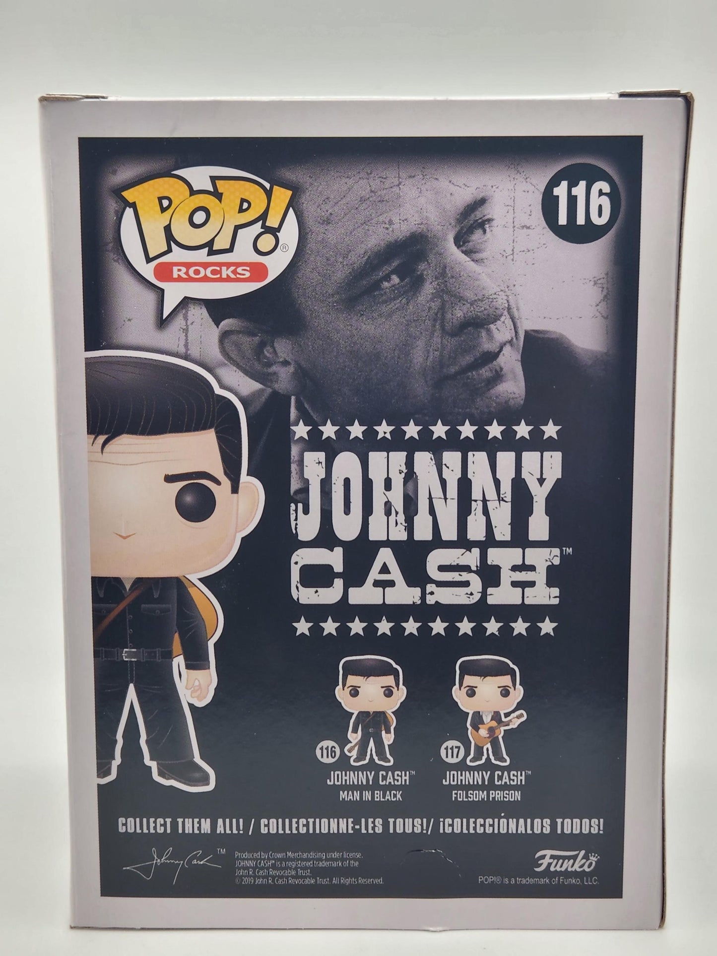 Johnny Cash - #116 - Estado de la caja 8/10