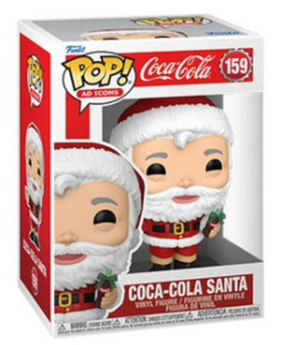 Coca-Cola Santa - #159 - État de la boîte 10/10 - NEUF