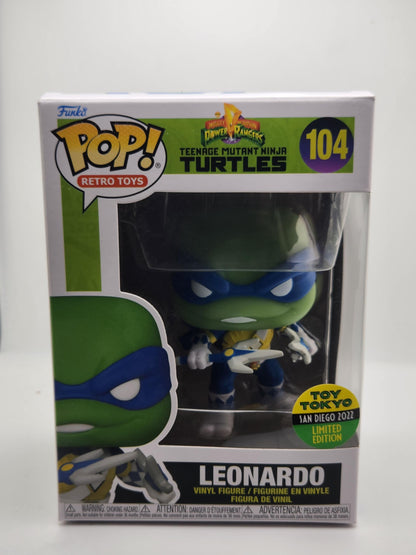 Leonardo - Nº 104 - 2022 Toy Tokyo-SDCC - Estado de la caja 9/10