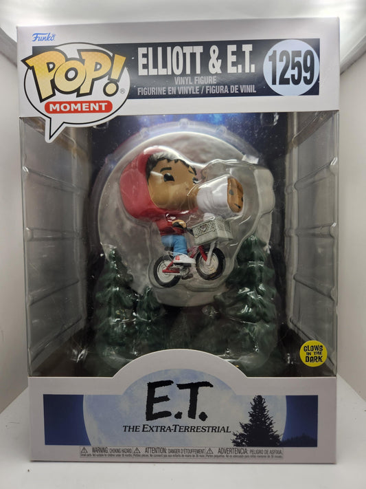 Elliot &amp; ET (Glow in the Dark) - #1259 - Estado de la caja 8/10