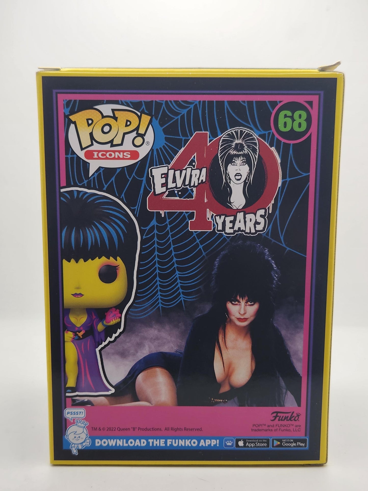 Elvira (Blacklight) - #68 - État de la boîte 8/10