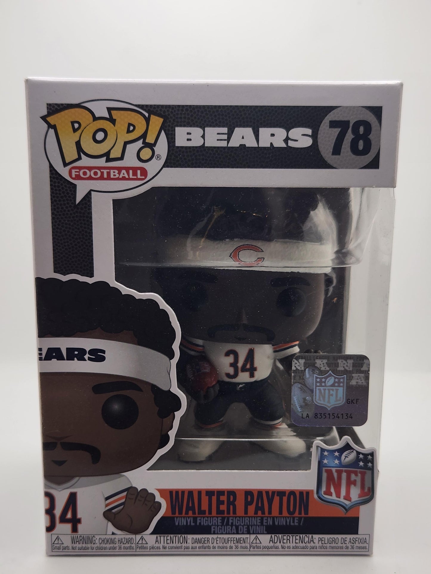 Walter Payton (Away Jersey) - #78 - Box Condition 9/10