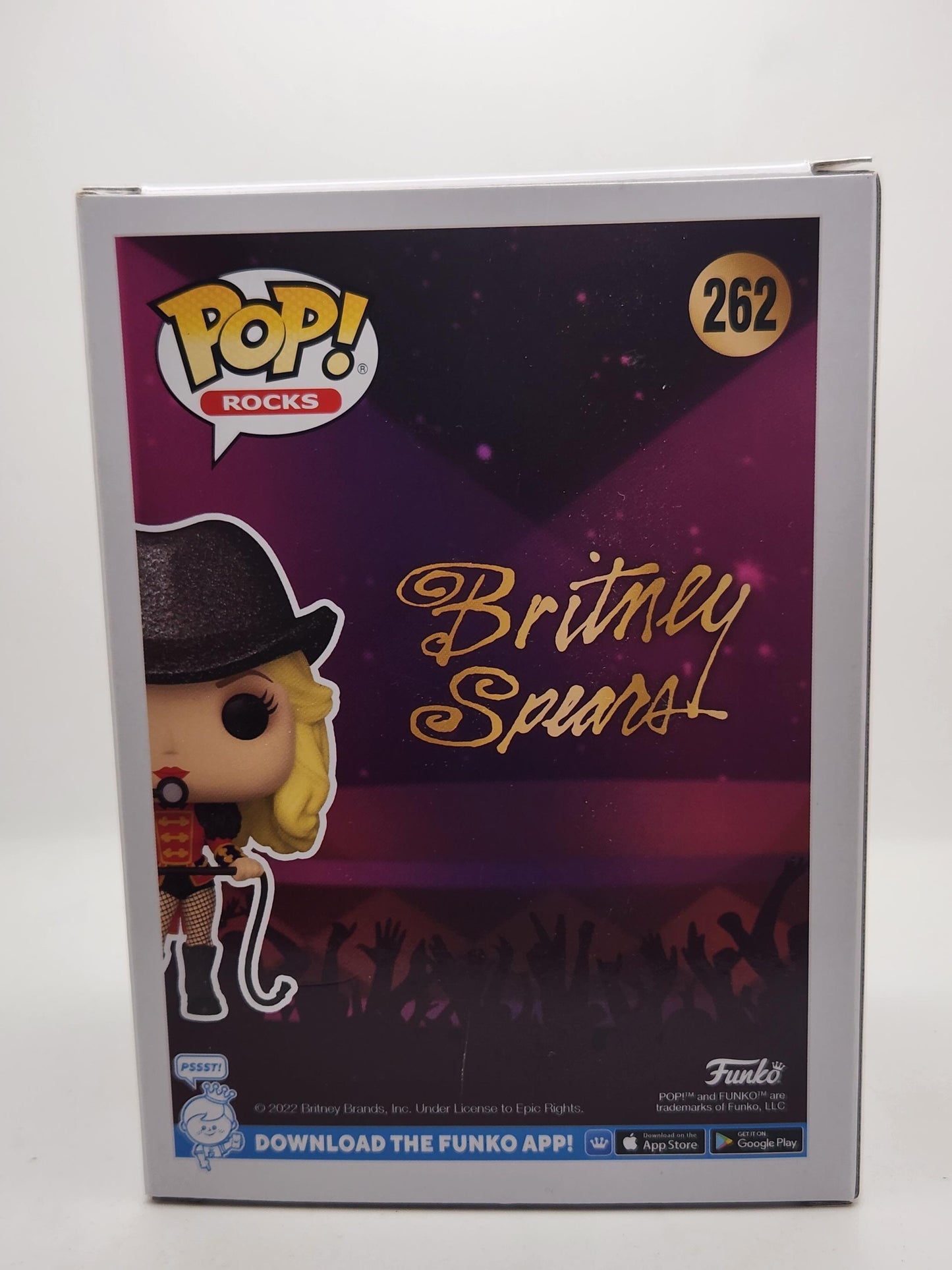 Britney Spears - #262 - Box Condition 9/10 - CHASE