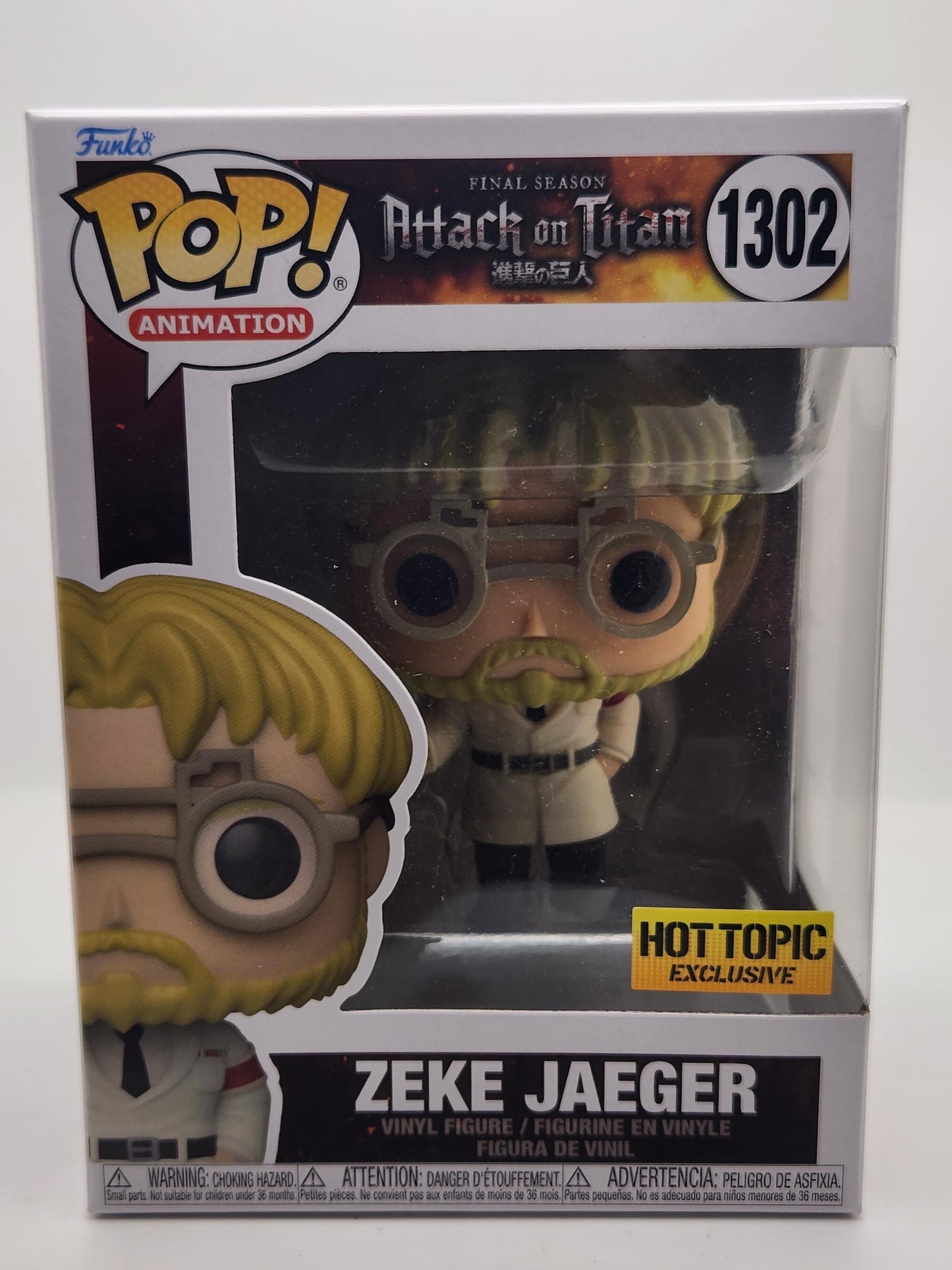 Zeke Jaeger - #1302 - Box Condition 9/10