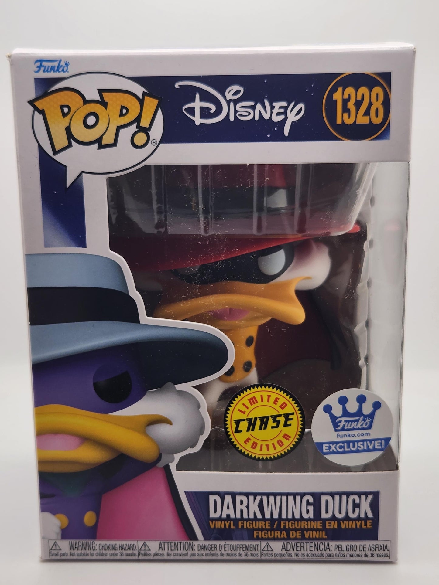 Darkwing Duck CHASE - #1328 - Box Condition 9/10 (Mint)