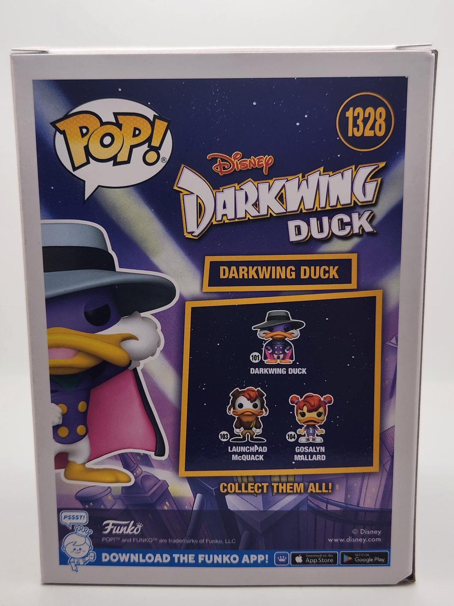 Darkwing Duck CHASE - #1328 - État de la boîte 9/10