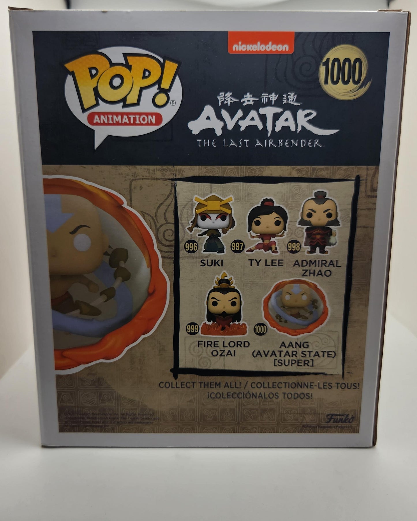 Aang (Avatar State) Glow in the Dark - #1000 - Condition 9/10