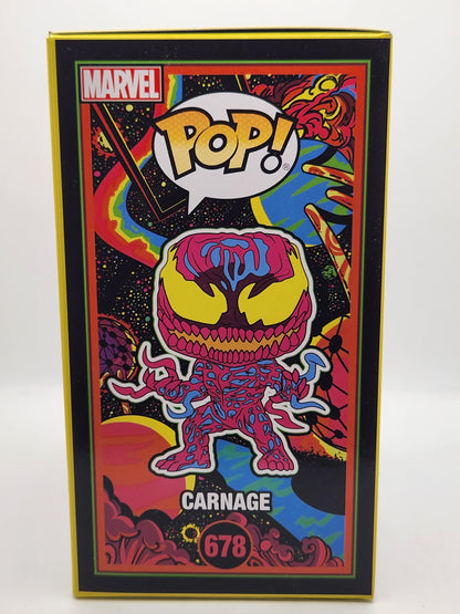 Carnage Blacklight - #678 - Exclusivo de Funko - Condición 9/10