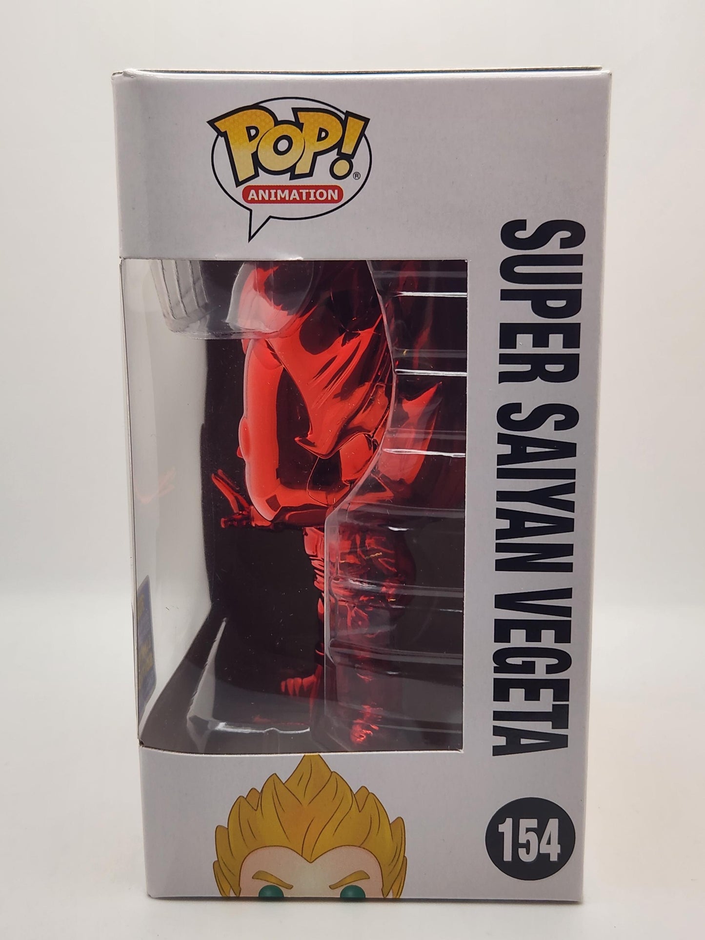 Super Saiyan Vegeta (Red Chrome) - #154 - Box Condition 9/10