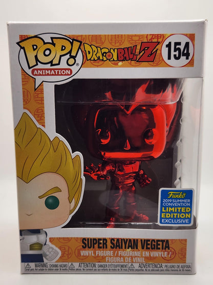 Super Saiyan Vegeta (Chrome Rouge) - #154 - État de la boîte 9/10