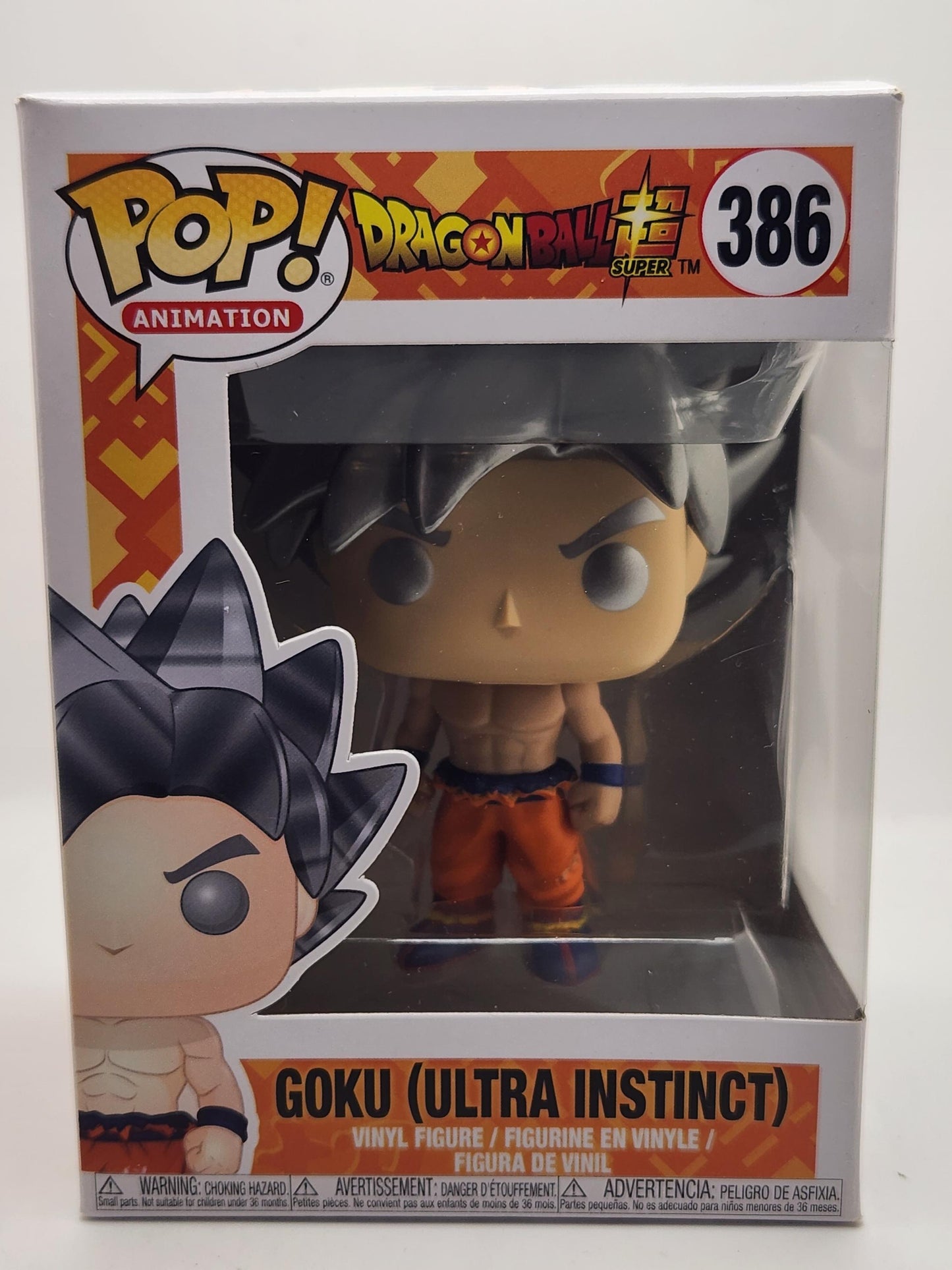 Goku (Ultra Instinct) - #386 - Box Condition 9/10