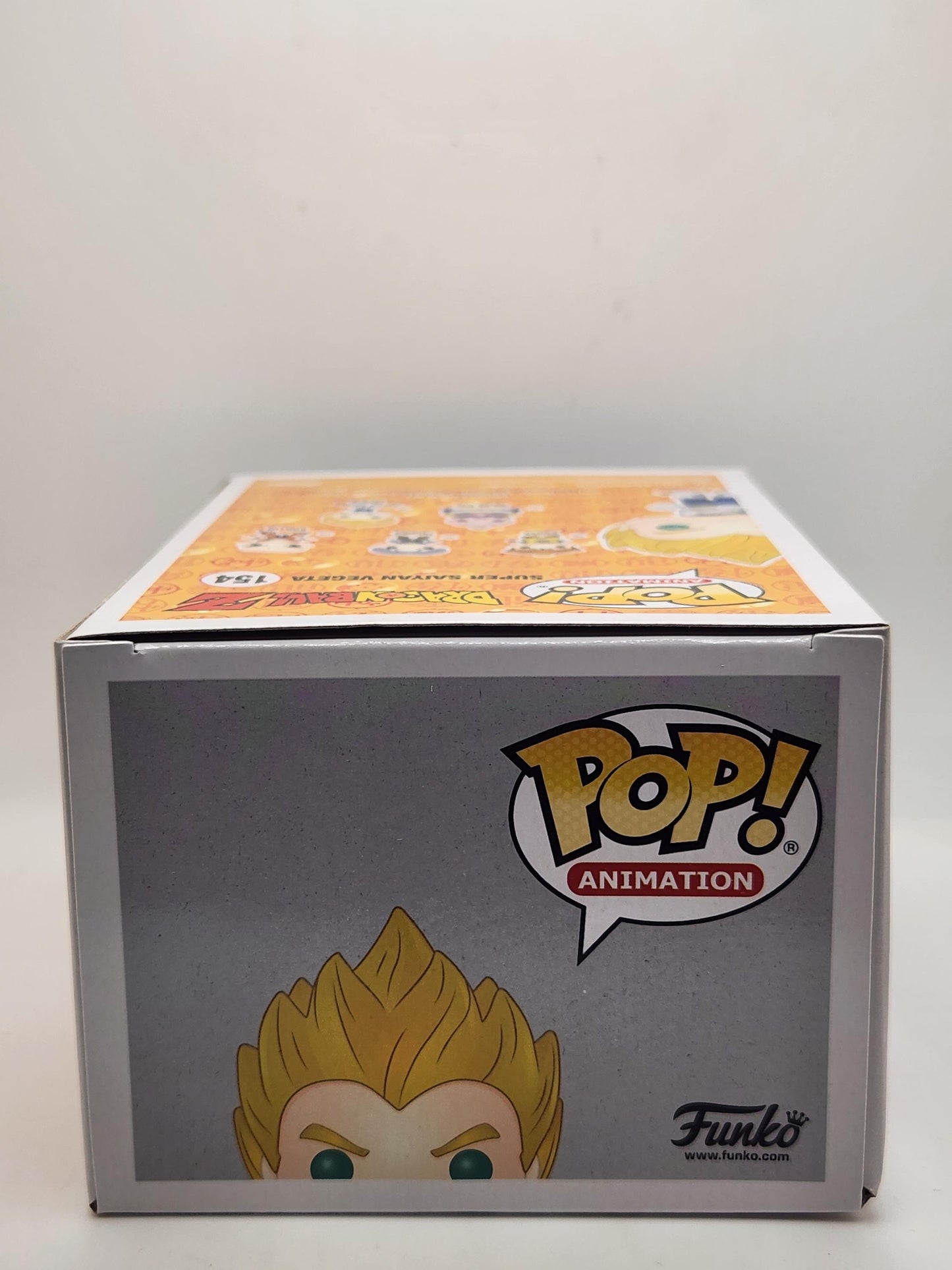 Super Saiyan Vegeta (cromo rojo) - #154 - Estado de la caja 9/10