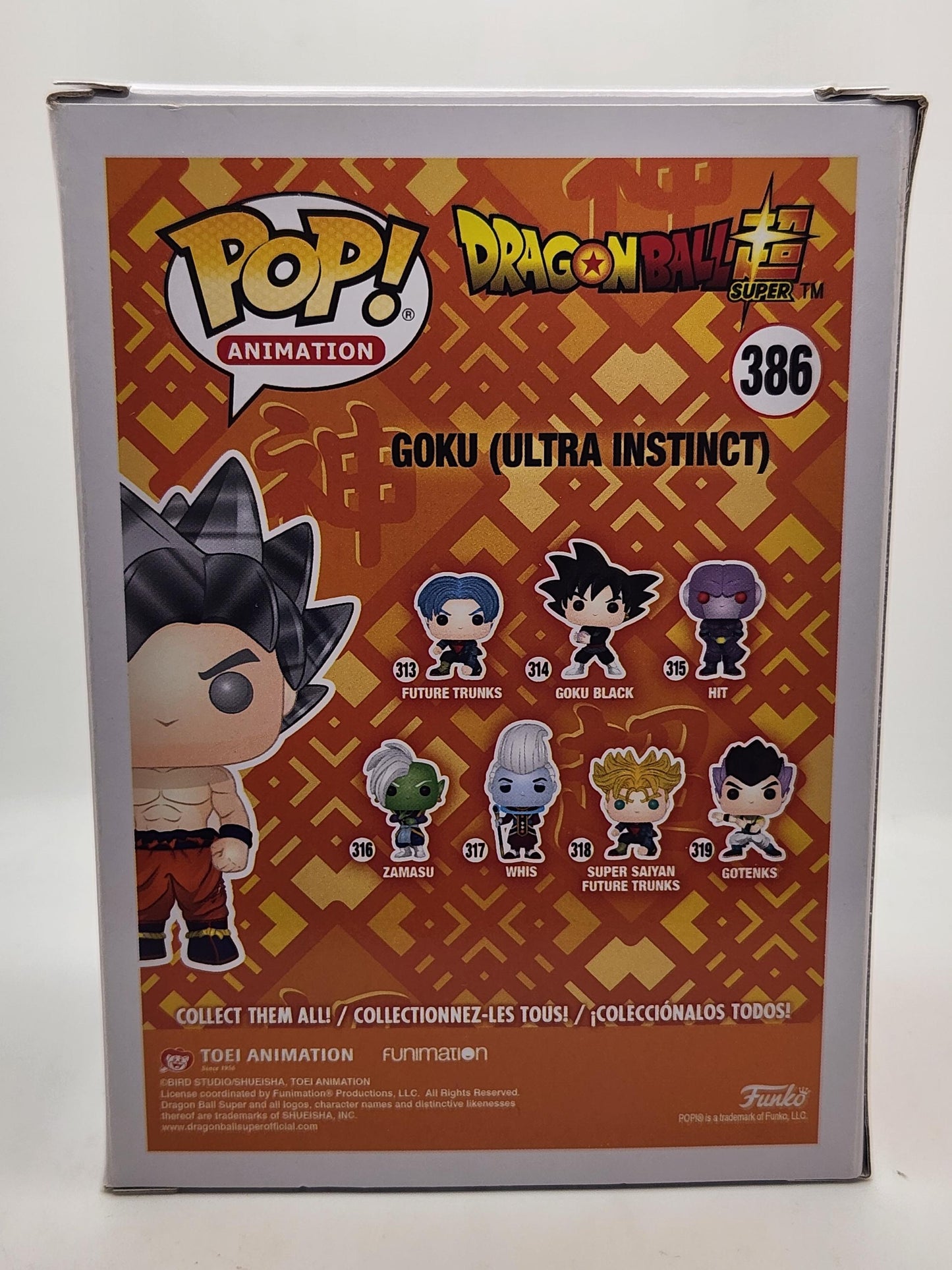 Goku (Ultra Instinct) - #386 - Box Condition 9/10