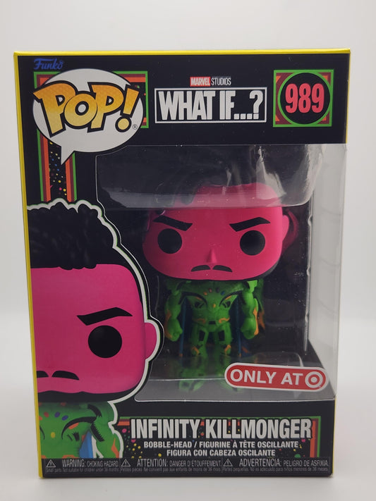 Infinity Killmonger (Blacklight) - #989 - Estado de la caja 9/10