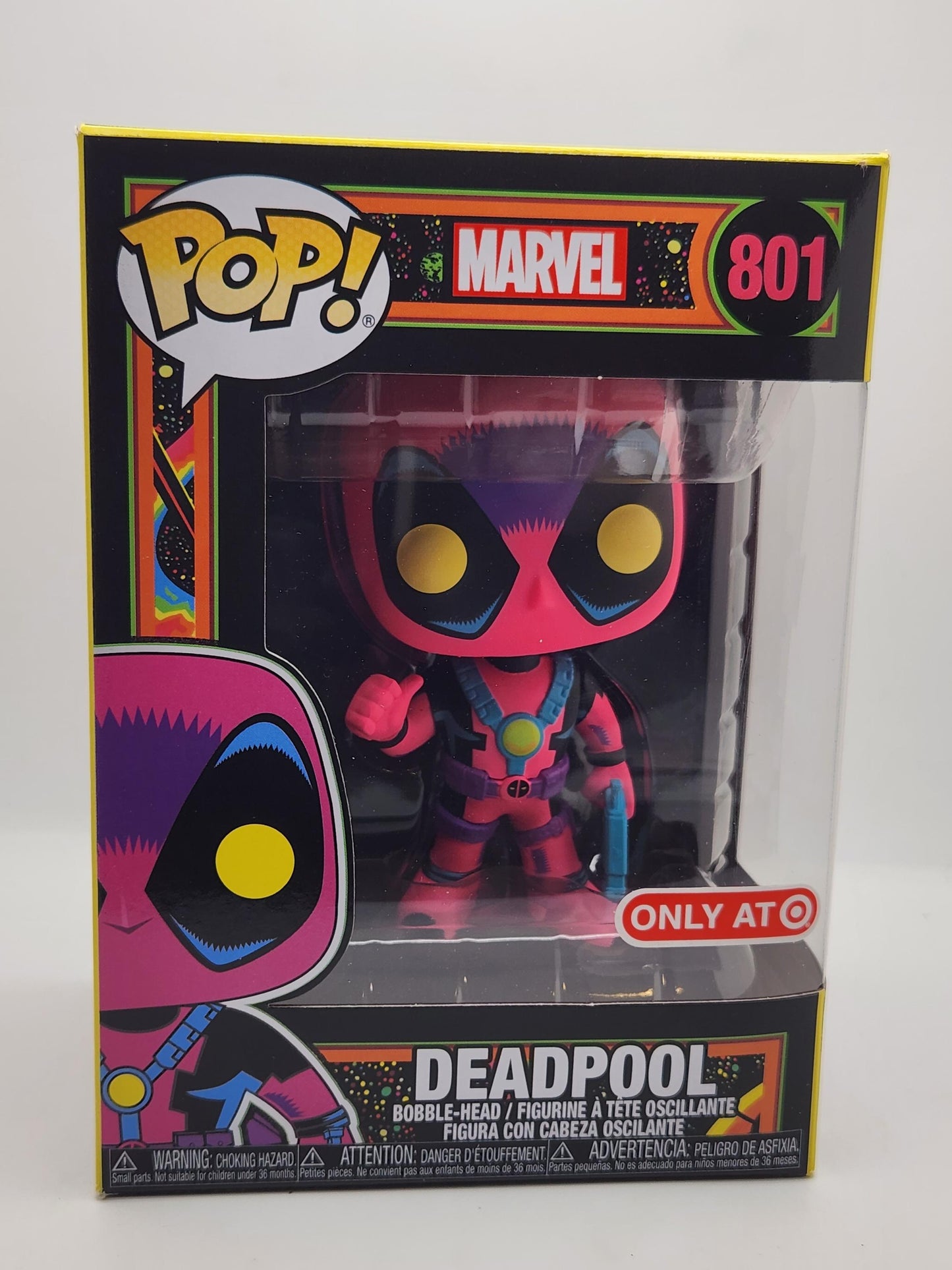 Deadpool (Blacklight) - #801 - Box Condition 9/10