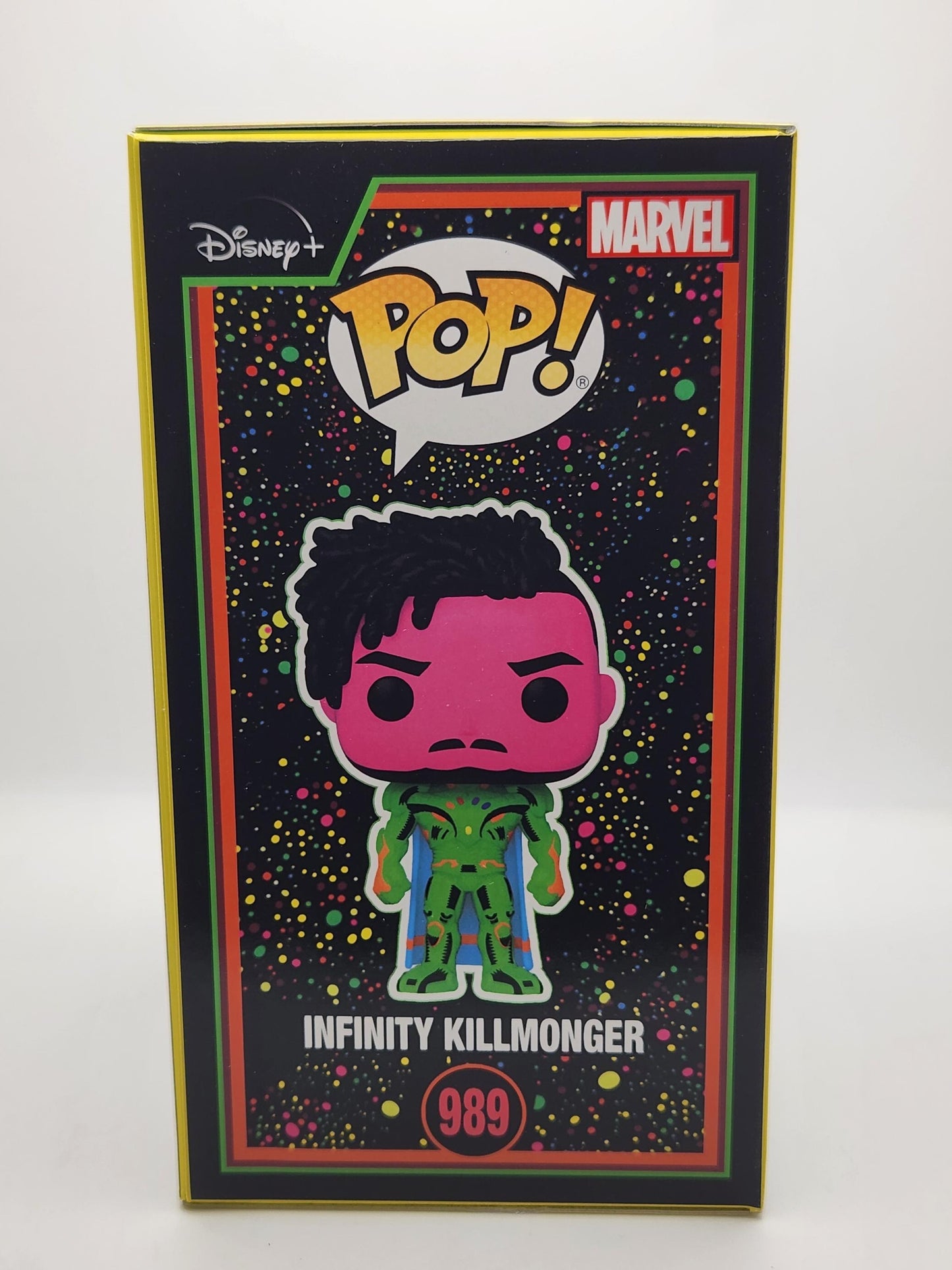 Infinity Killmonger (Blacklight) - #989 - Box Condition 9/10