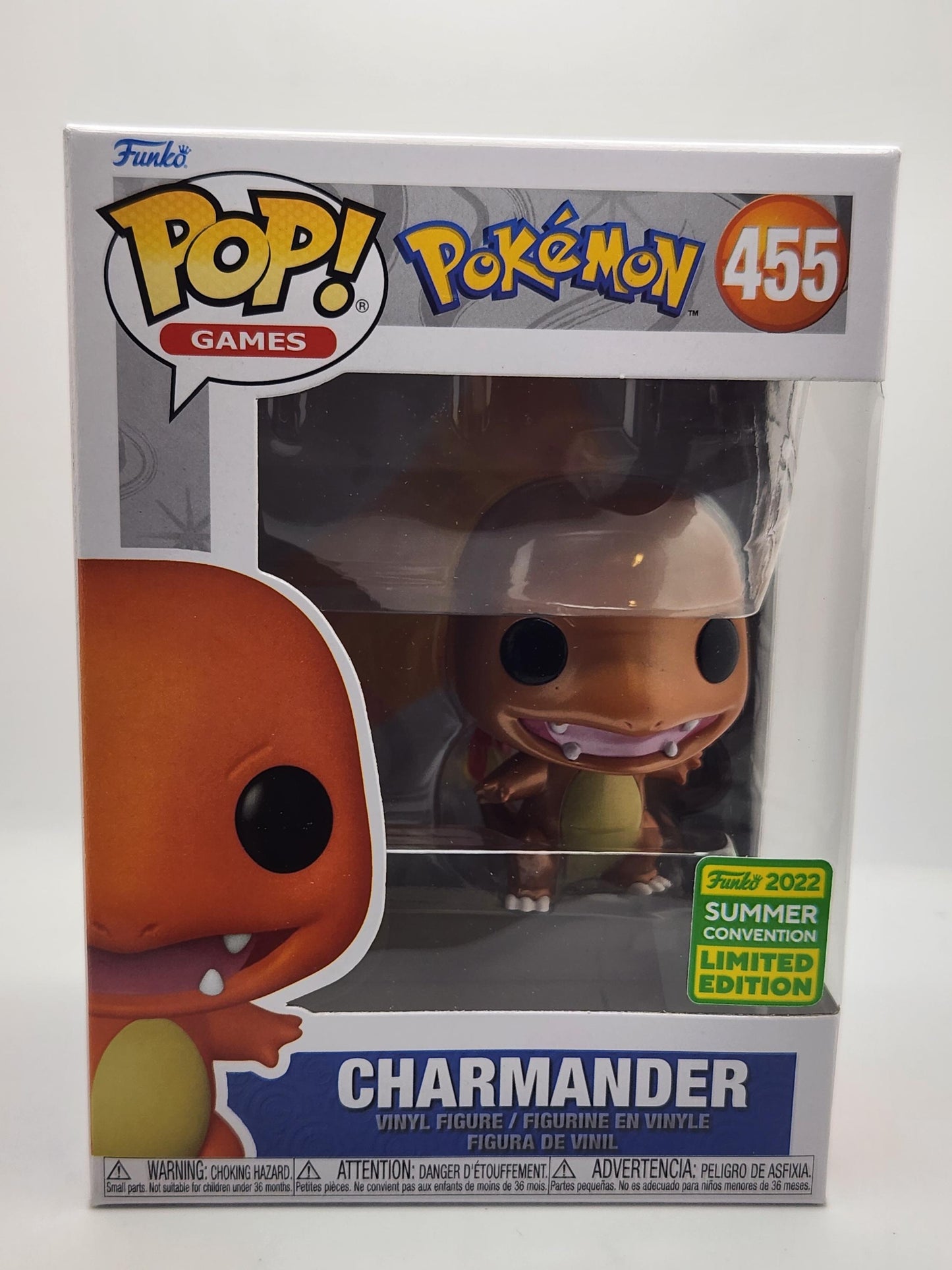 Charmander (metálico) - #455 - Estado de la caja 9/10