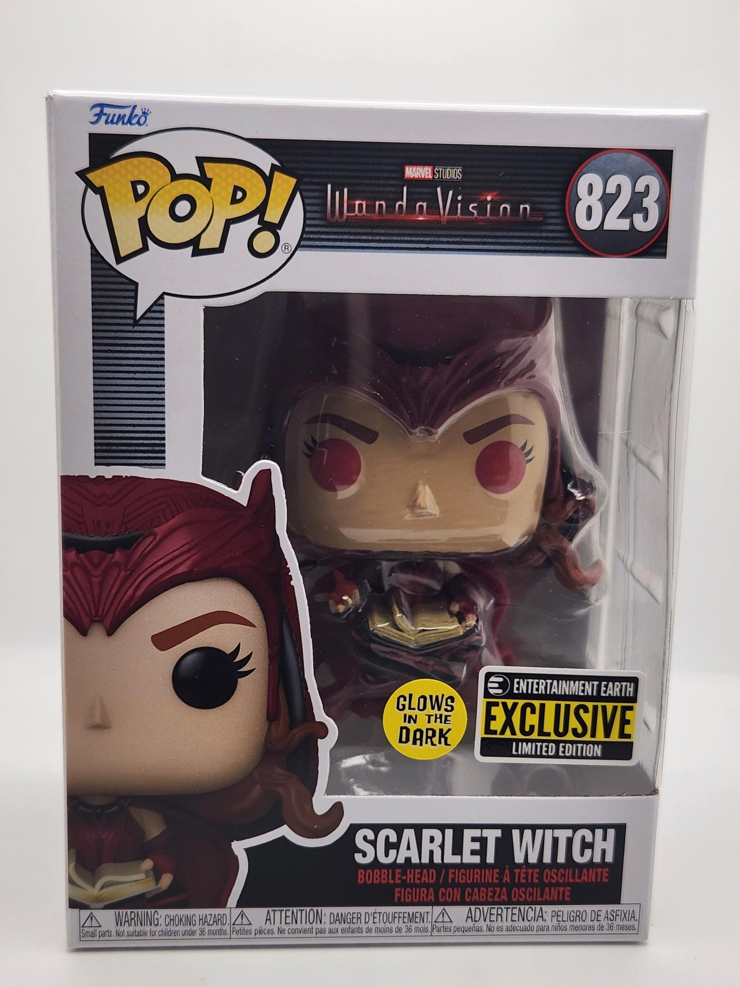 Scarlet Witch (Glow in the Dark) - #823 - Condition 9/10