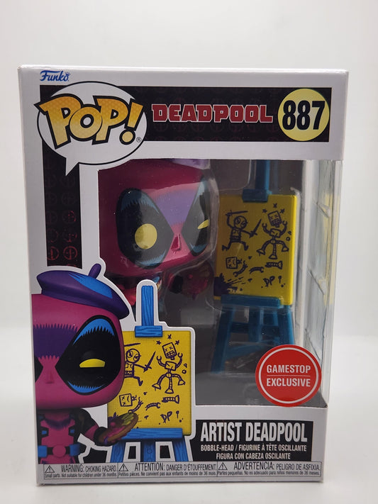 Artist Deadpool (Blacklight) - #887 - Box Condition 9/10