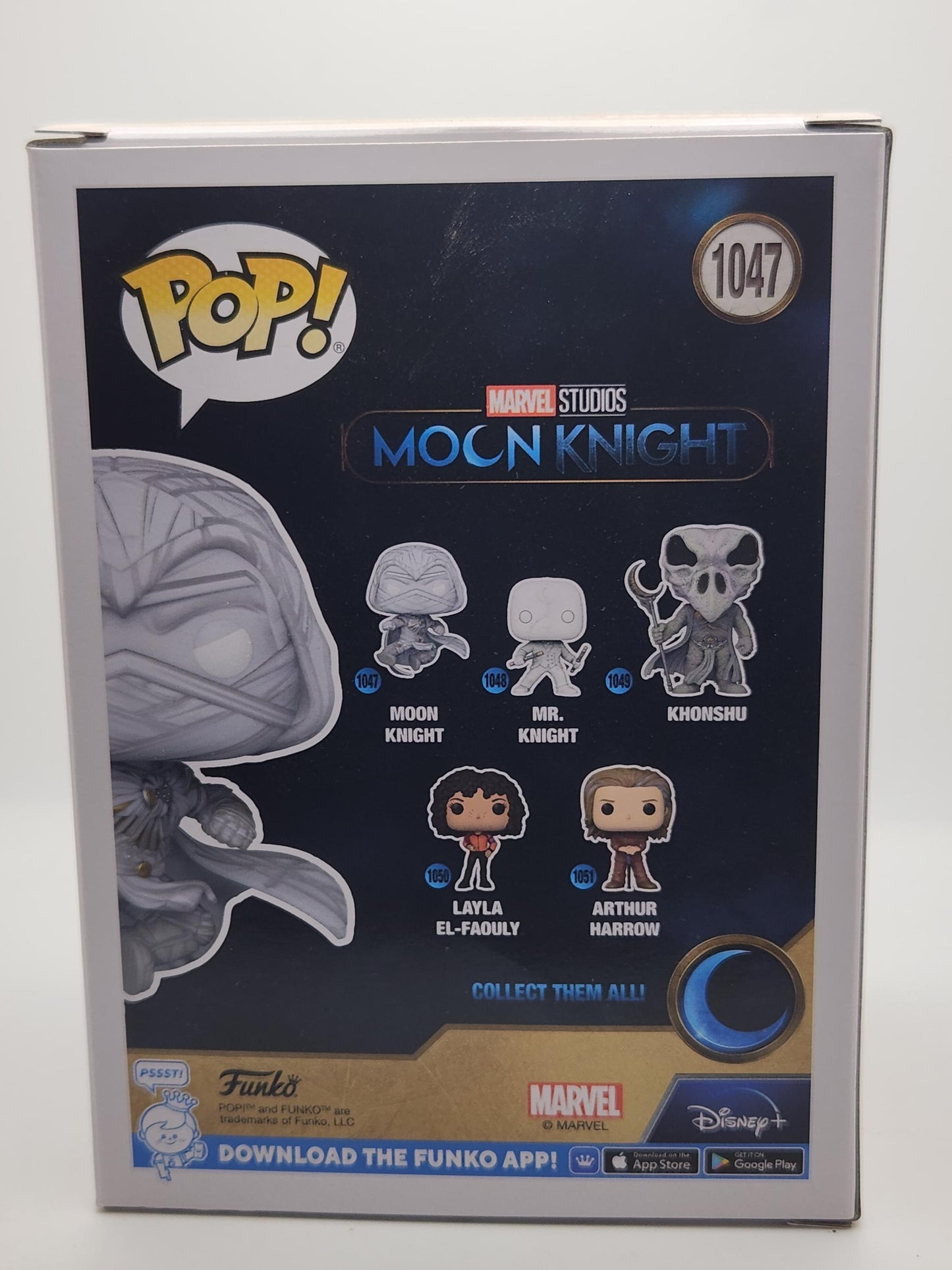 Moon Knight (Glow in the Dark) - #1047 - État de la boîte 8/10