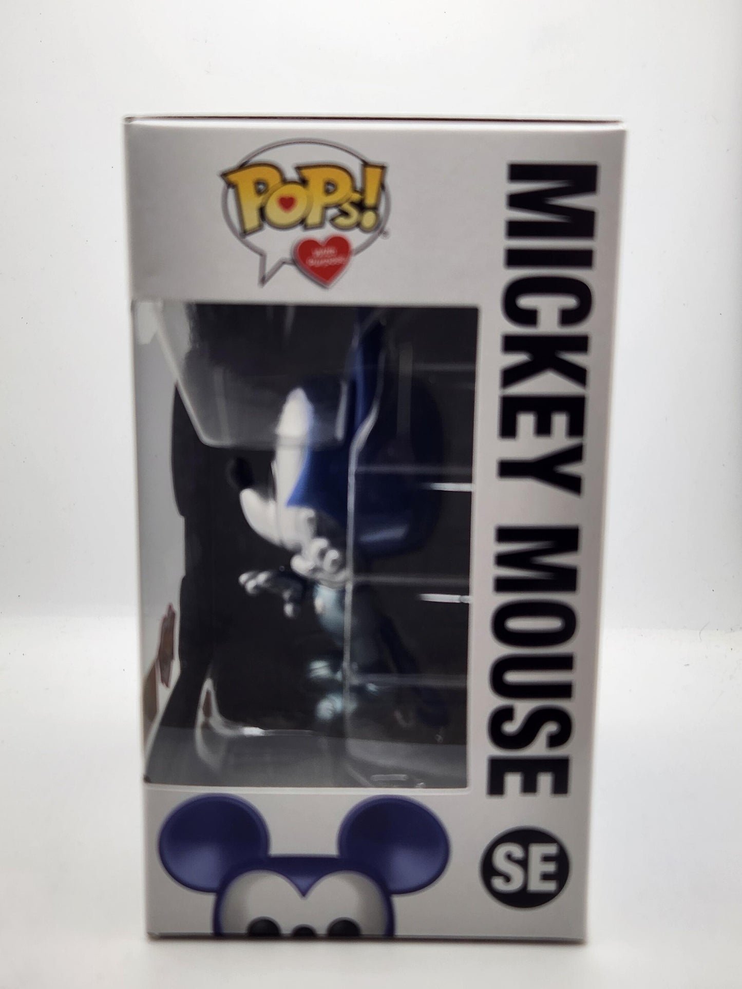 Mickey Mouse (bleu métallisé) - SE - État de la boîte 9/10