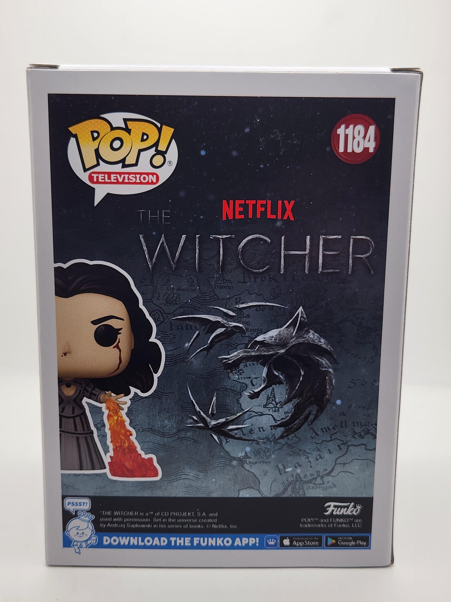 Yennefer (Battle) - #1184 - Box Condition 9/10