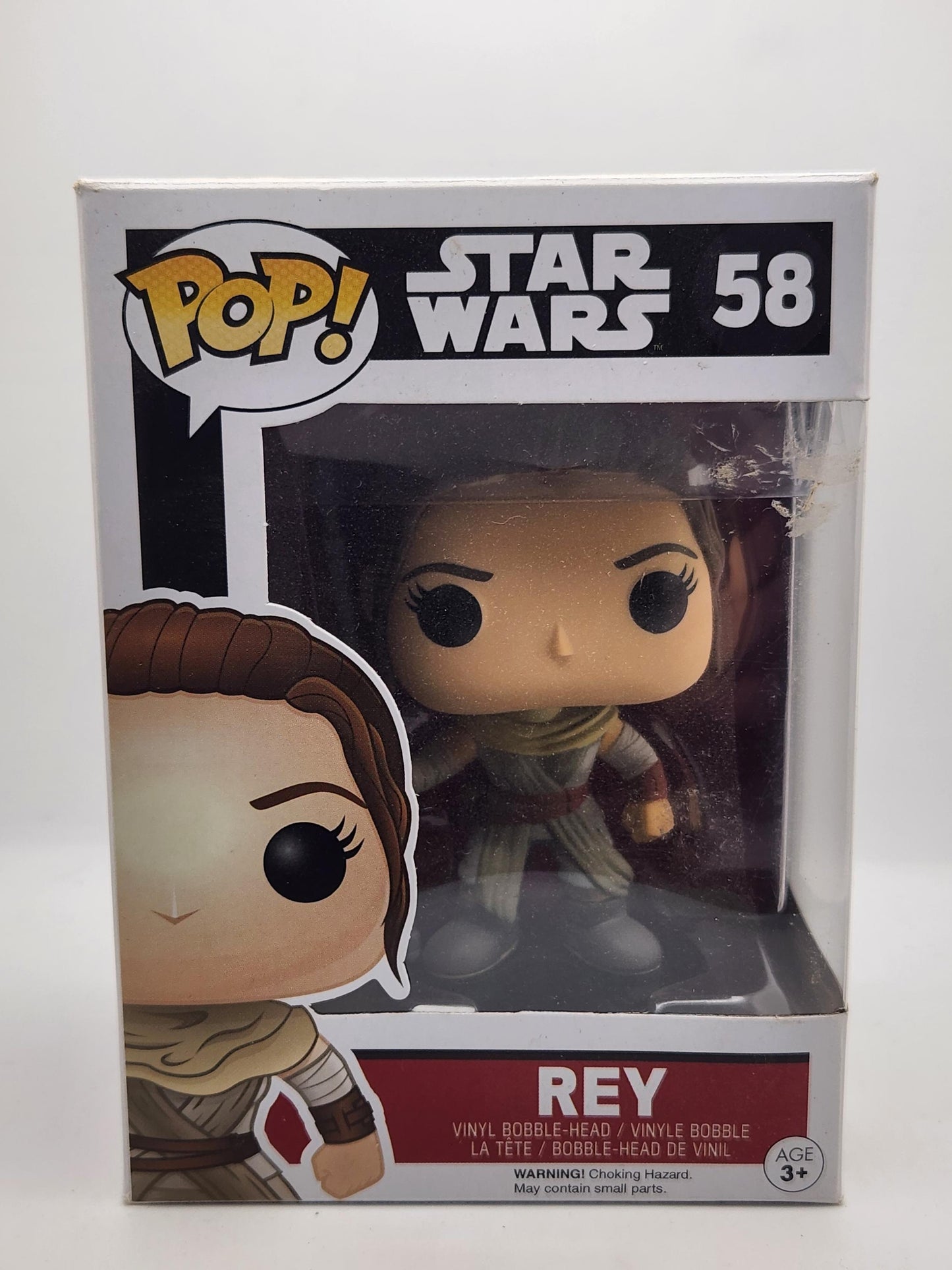 Rey (with Staff) - #58 - Box Condition 8/10