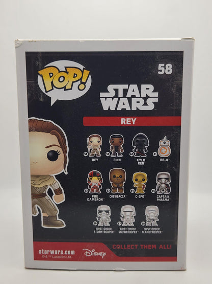 Rey (with Staff) - #58 - Box Condition 8/10