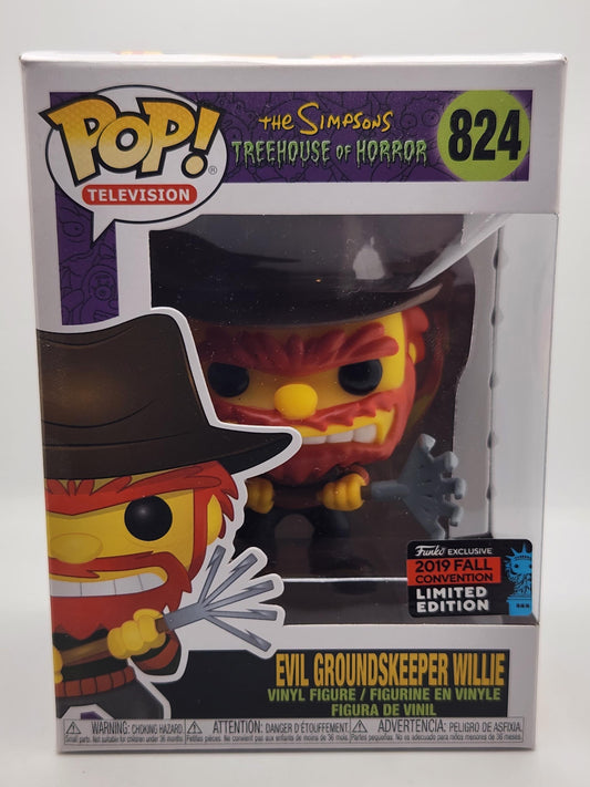 Evil Groundskeeper Willie - #824 - Box Condition 8/10