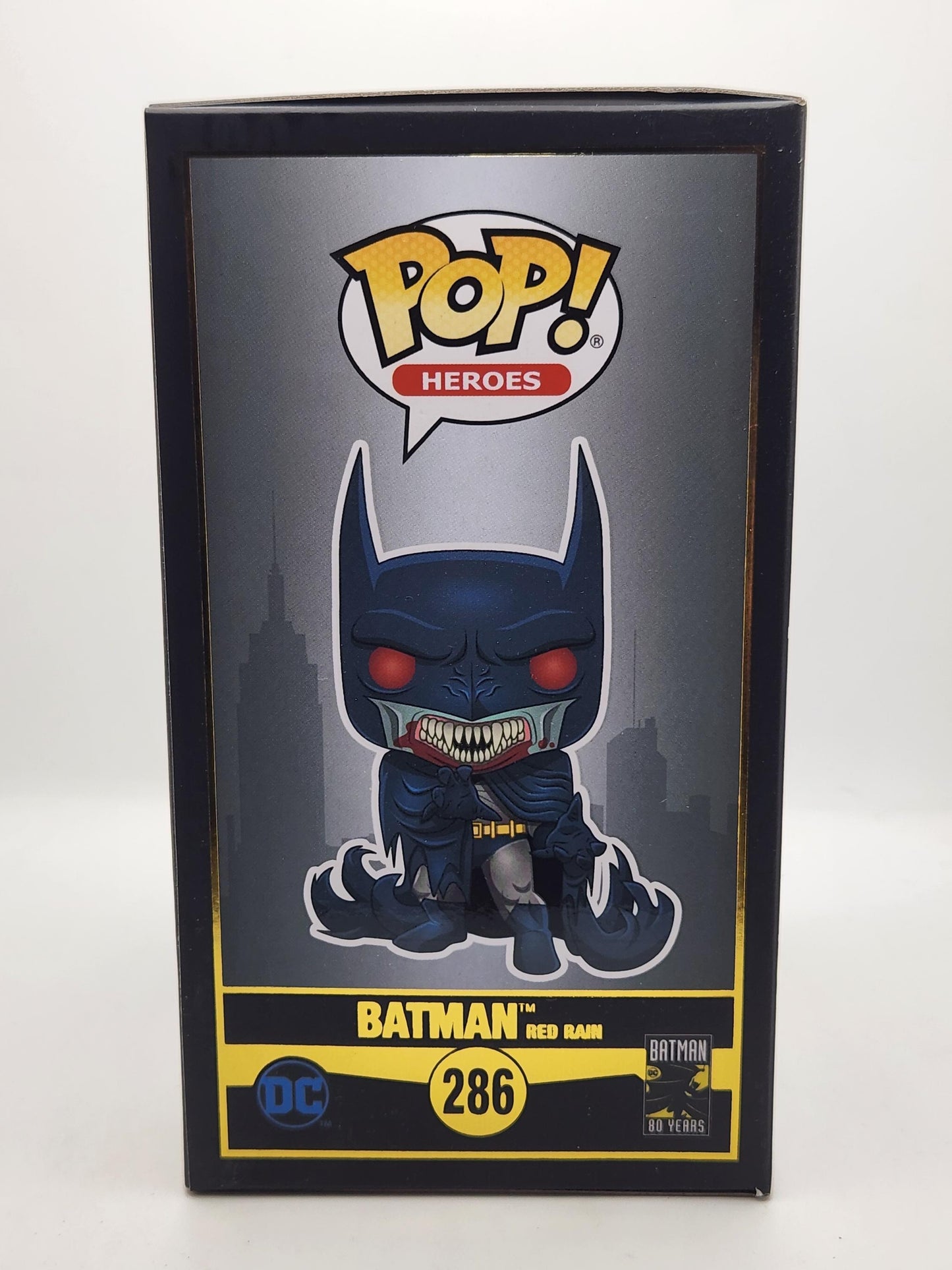 Batman (lluvia roja) - #286 - Condición de la caja 8/10