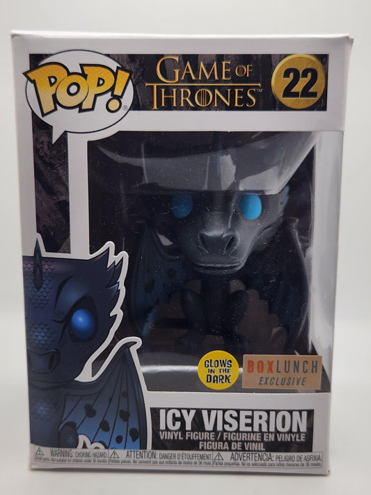 Icy Viserion (Glow in the Dark) - #22 - État de la boîte 8/10