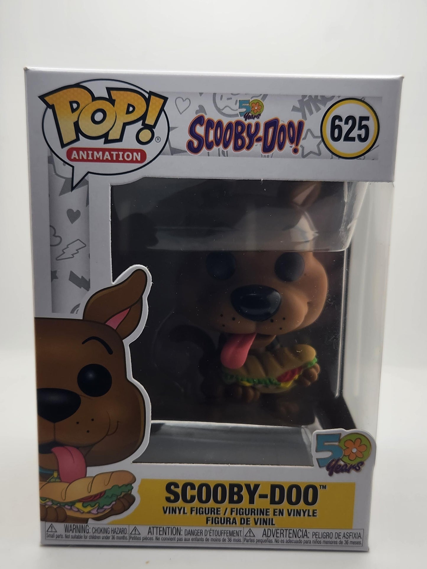 Scooby-Doo (Holding Sandwich) - #625 - État de la boîte 8/10