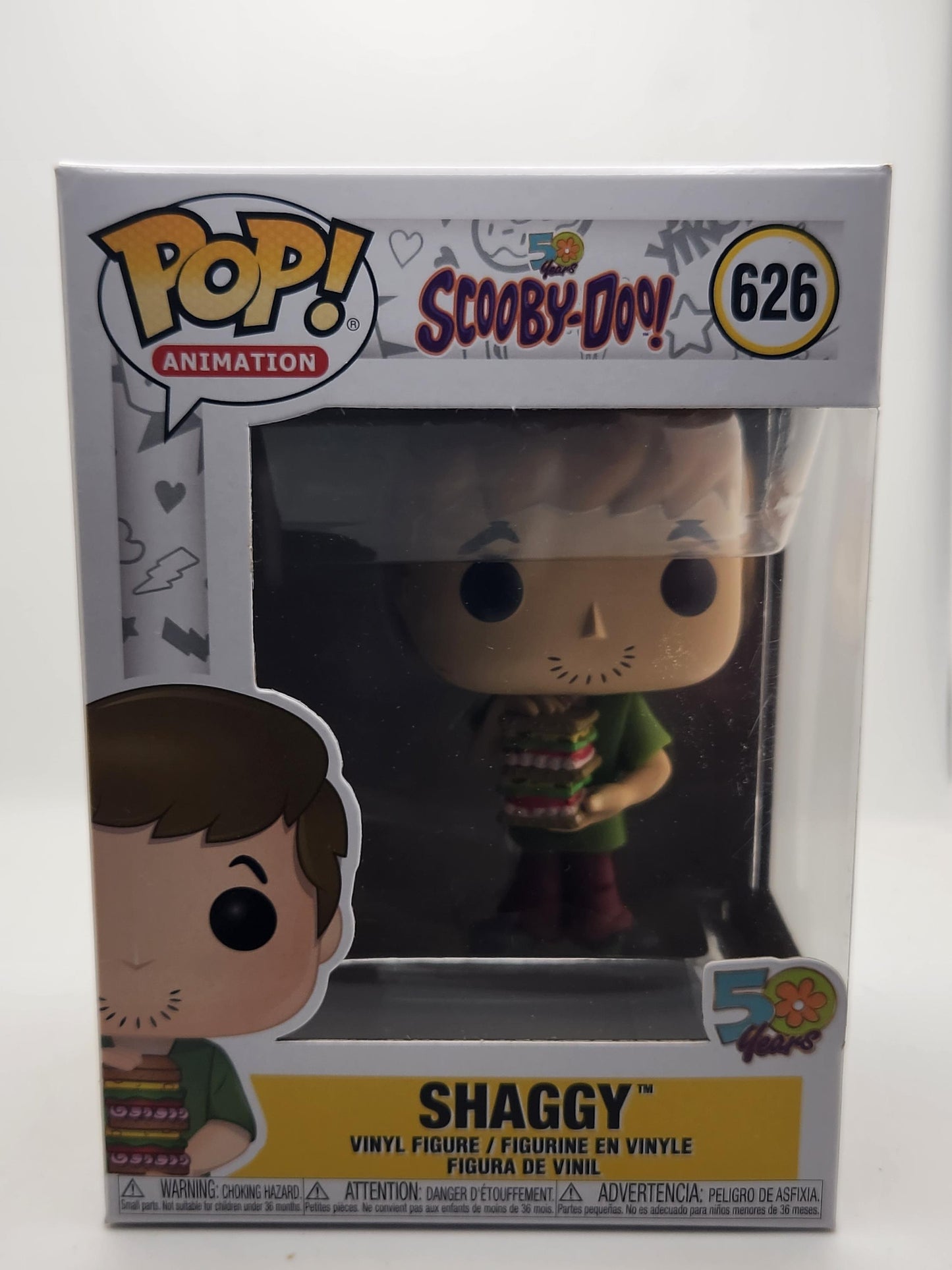 Shaggy (Holding Sandwich) - #626 - Box Condition 9/10