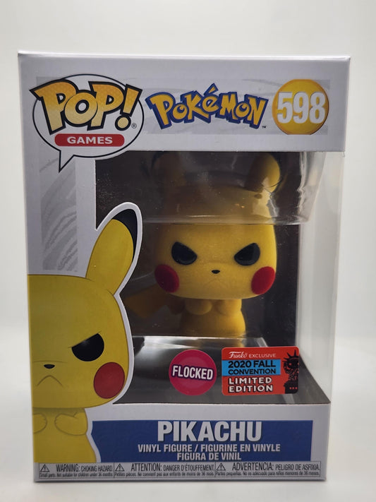 Pikachu (floqué) - #598 - État de la boîte 9/10