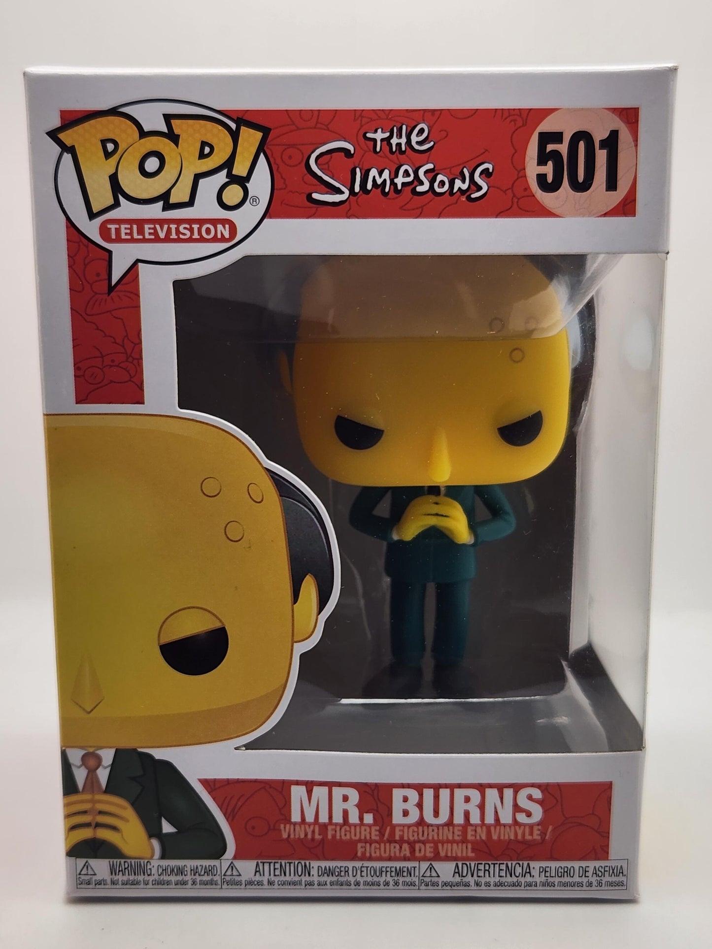 M. Burns - #501 - État de la boîte 8/10