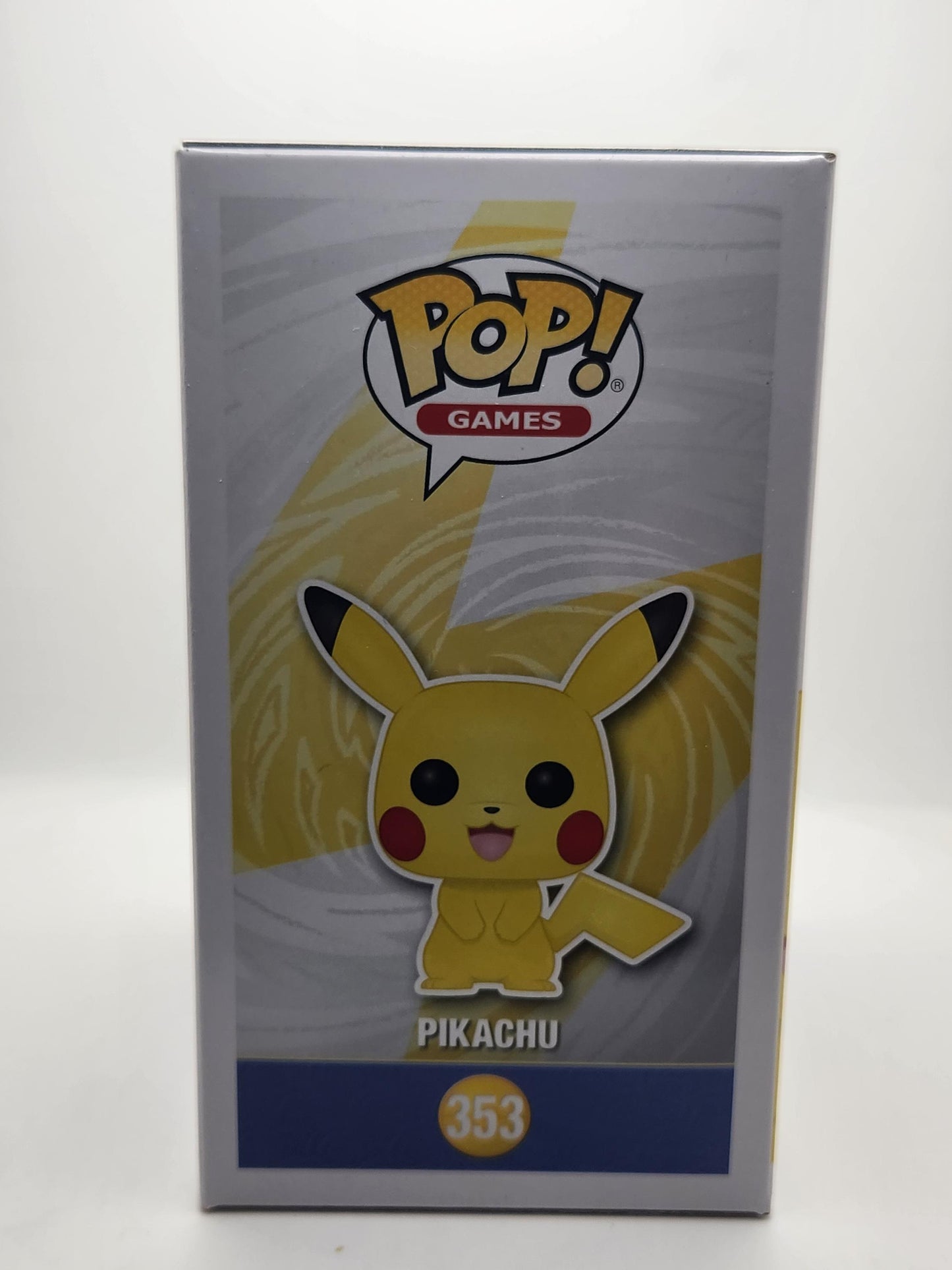 Pikachu (Flocked) - #353 - Gamestop Sticker - Box Condition 9/10