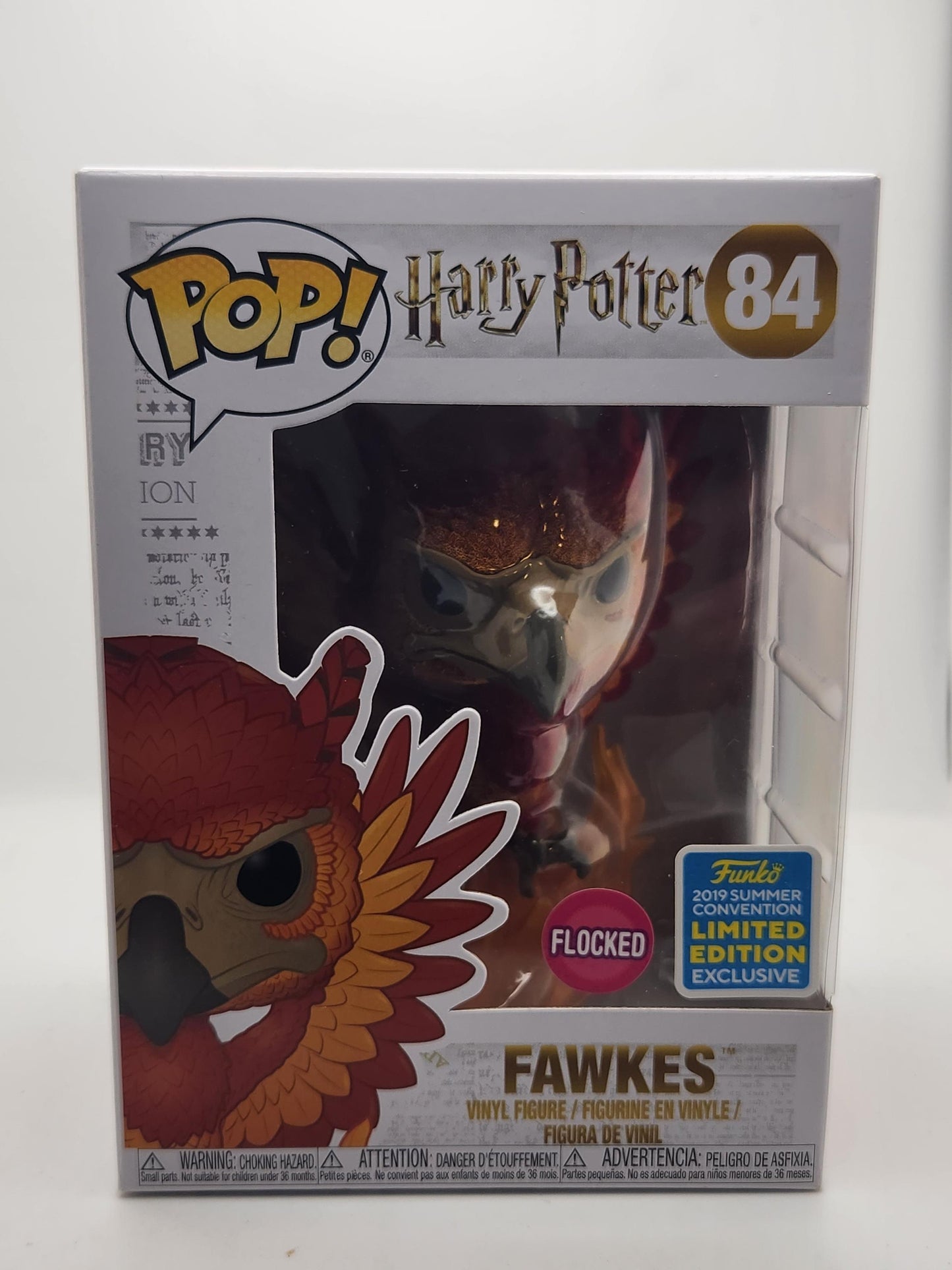 Fawkes (Flocked) - #84 - Estado de la caja 9/10